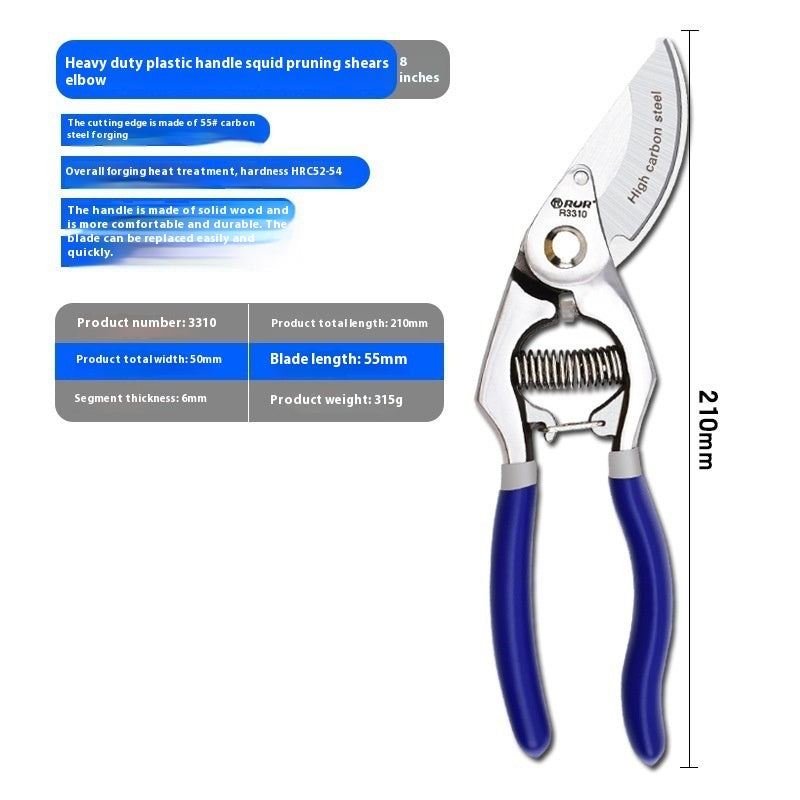 Portable Garden Pruning Scissors – Labour-Saving Hand Pruners for Effortless Cutting, Trimming & Plant Care