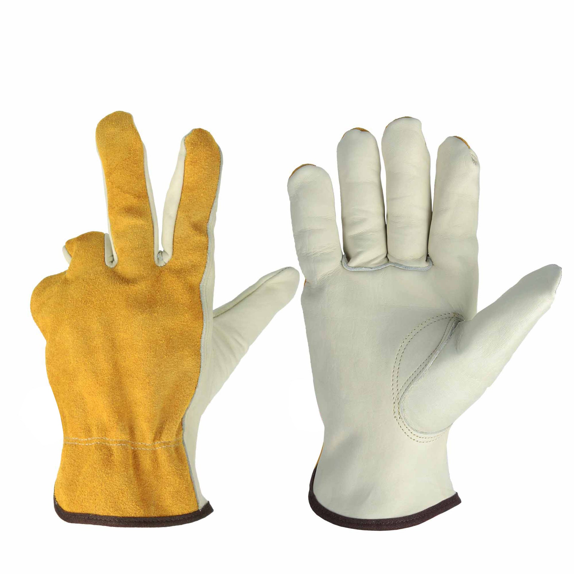 Heavy Duty Gardening Gloves – Protective Work Safety Gloves for Yard Work, Planting & Outdoor Tasks