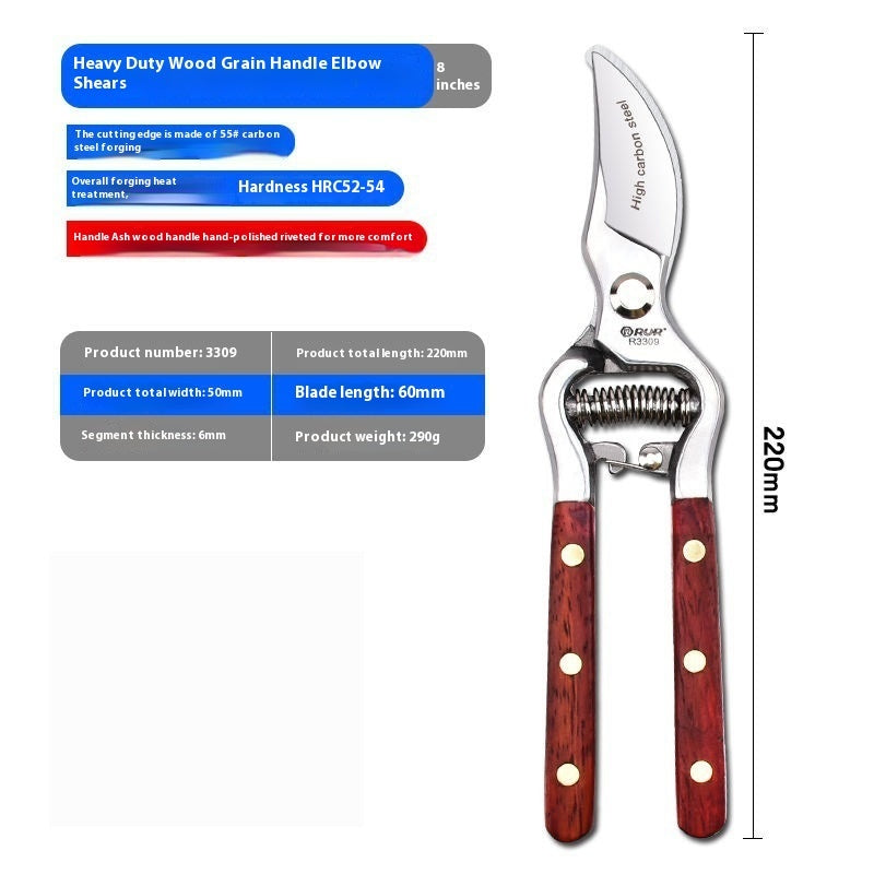 Portable Garden Pruning Scissors – Labour-Saving Hand Pruners for Effortless Cutting, Trimming & Plant Care