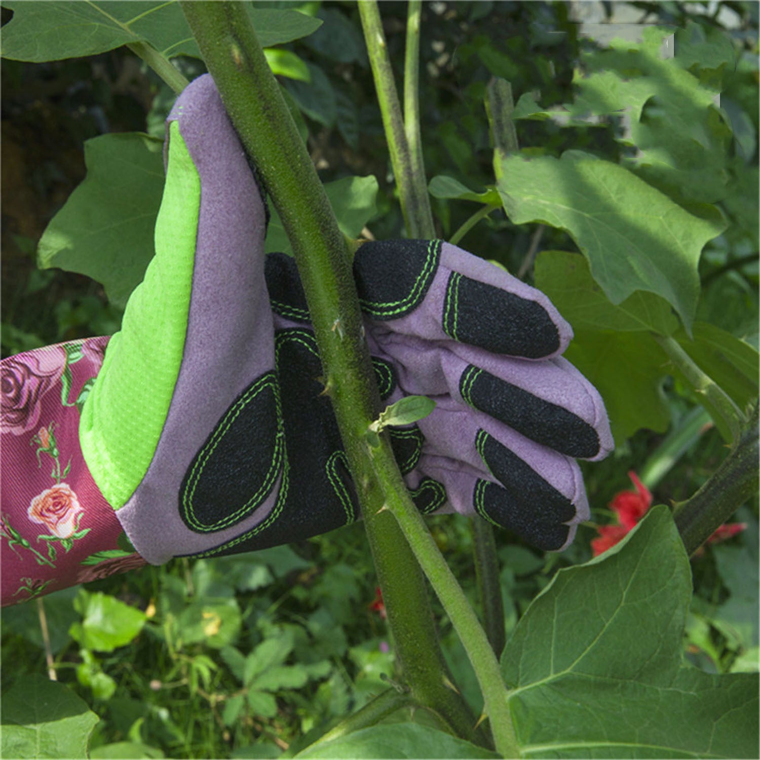Long Sleeve Gardening Gloves – Thorn & Puncture Resistant Floral Work Gloves for Pruning, Planting & Outdoor Protection