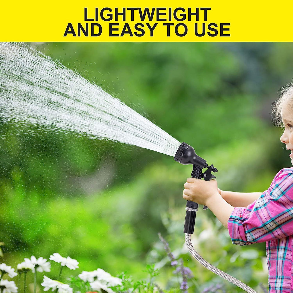 High Pressure Garden Hose Spray Nozzle – Adjustable Watering Gun for Car Wash, Garden, Lawn & Flower Watering